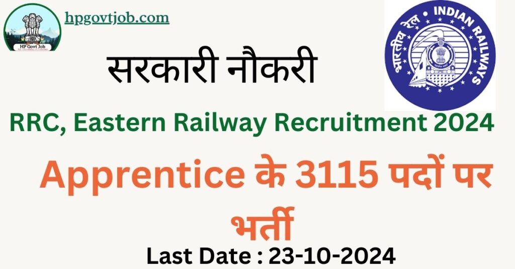 Railway Apprentice Recruitment 2024